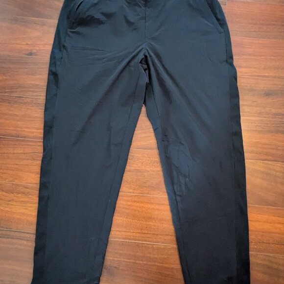 Athleta Brooklyn Lined Mid Rise Ankle Pants - Black Size 16 - Picture 2 of 5